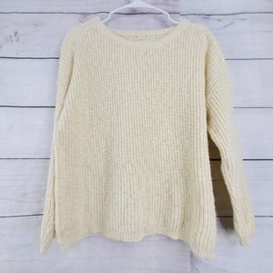 Rylee + Cru Crew Neck Long Sleeve Pullover Sweater